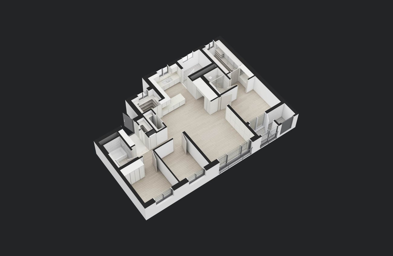 84A 단위세대 3D