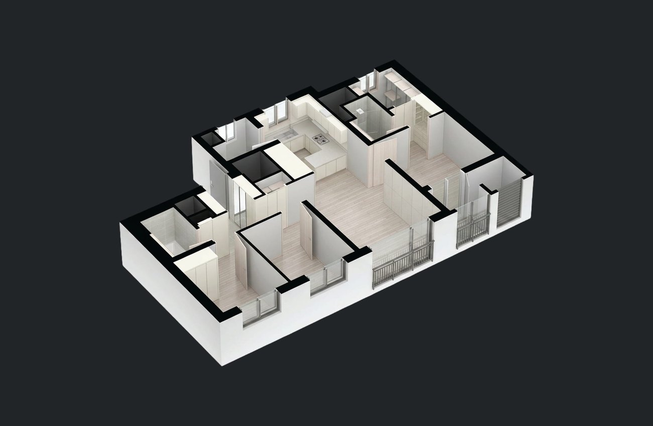 59A 단위세대 3D