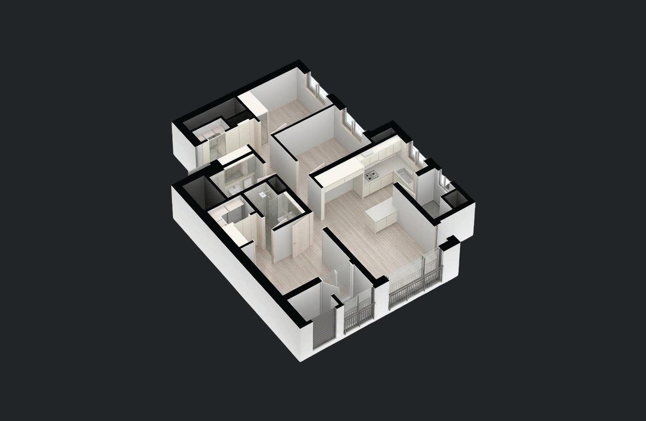 59B 단위세대 3D